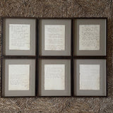 The Six Love Letters