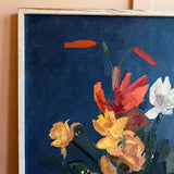 The Bouquet on Blue