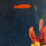 The Bouquet on Blue