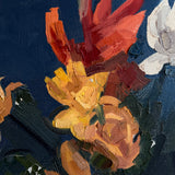 The Bouquet on Blue