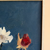 The Bouquet on Blue