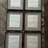 The Six Love Letters