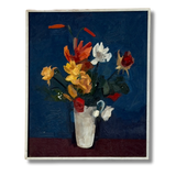 The Bouquet on Blue