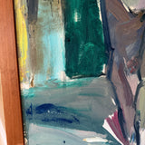 The Woman in a Blue Room