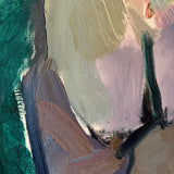 The Woman in a Blue Room