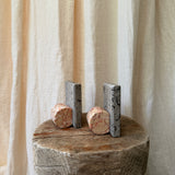 The Marble Bookends